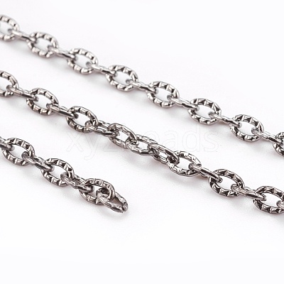 Iron Textured Cable Chains CH-0.8YHSZ-B-1