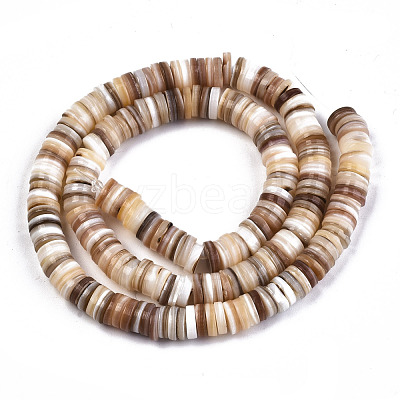 Natural Freshwater Shell Beads Strands SHEL-N003A-02-1