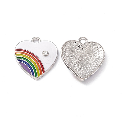 Alloy Enamel Pendant ENAM-H039-07P-1