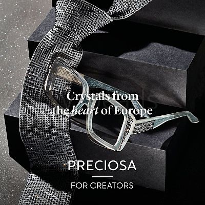Preciosa® Crystal Hotfix Flatback Stones Y-PRC-HSS12-30240-200-1