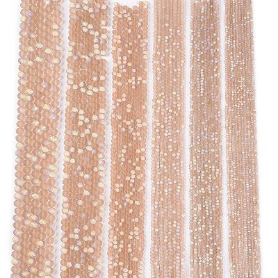 Transparent Glass Beads Strands LS-EGLA-A044-T6mm-MB20-1
