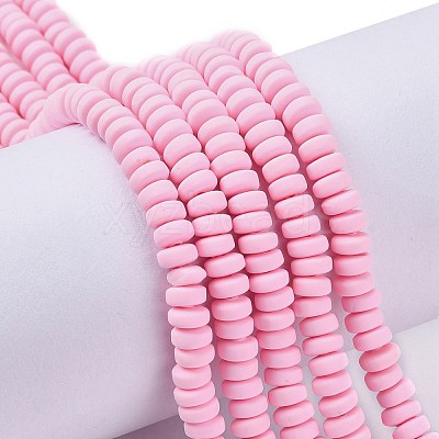 Handmade Polymer Clay Beads Strands CLAY-N008-008F-1