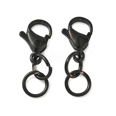 304 Stainless Steel Lobster Claw Clasps STAS-K313-01E-EB-1