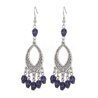 2 Pairs Brass Dangle Earrings EJEW-JE05890-04-S-1