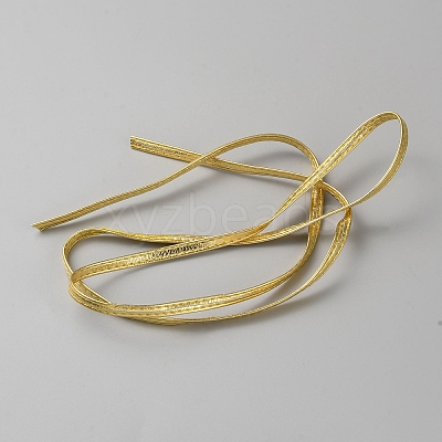 Flat PU Leather Cord DIY-WH0430-541G-1