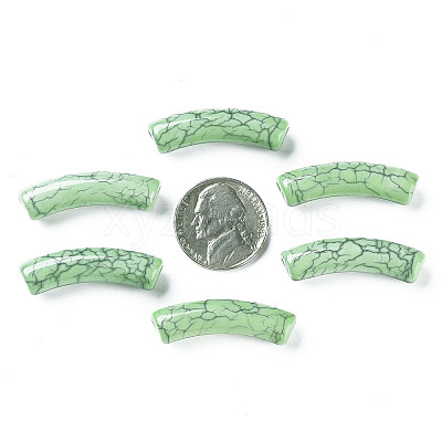 Opaque Crackle Acrylic Beads X1-MACR-S372-002N-012-1