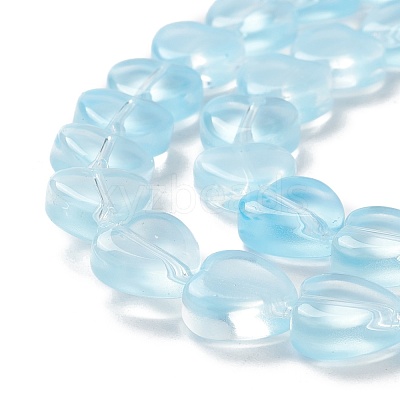 Transparent Glass Beads Strand GLAA-F112-03E-1