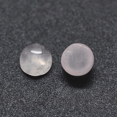 Natural Rose Quartz Cabochons X-G-O175-23-06-1