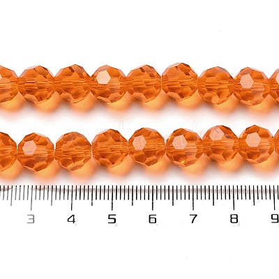 Transparent Glass Beads EGLA-A035-T10mm-D05-1