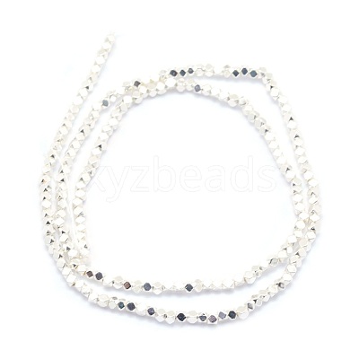 Electroplate Non-magnetic Synthetic Hematite Beads Strands G-L485-10B-S-1