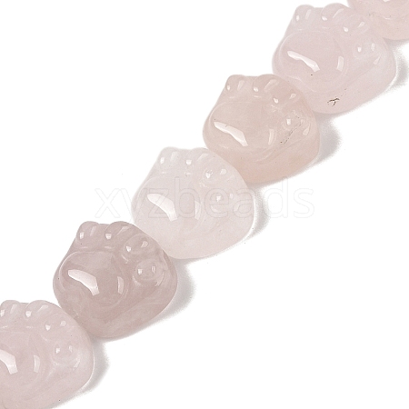 Natural Rose Quartz Beads Strands G-M108-A04-01-1