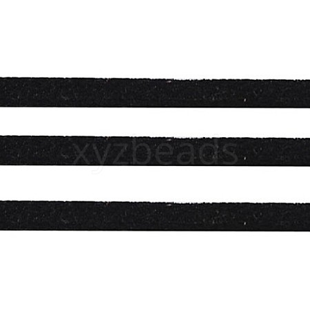 Black Tone Suede Cord X-LW14206Y-1