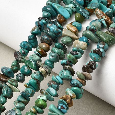 Natural HuBei Turquoise Bead Strands G-H345-A01-02-1