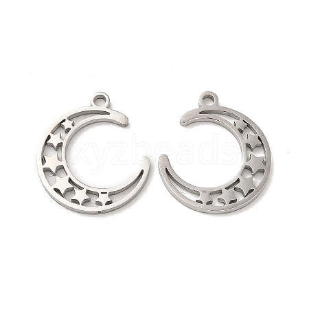 Non-Tarnish 304 Stainless Steel Pendants STAS-L020-032P-1