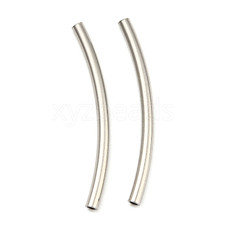 Non-Tarnish 304 Stainless Steel Tube Beads STAS-B047-27J-P-1