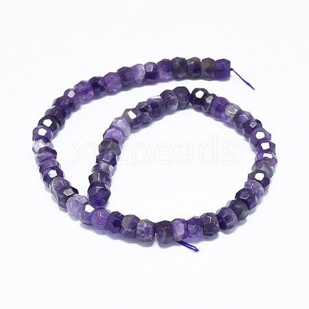 Natural Amethyst Beads Strands G-F632-13A-02-1