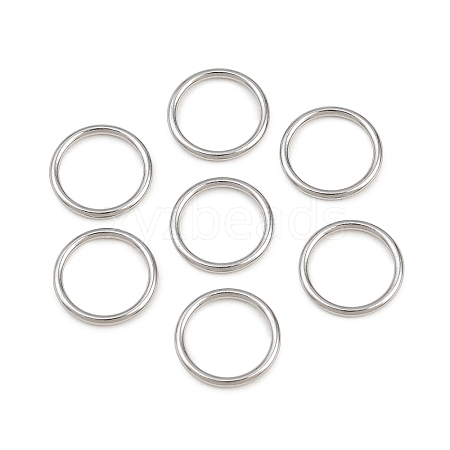 304 Stainless Steel Closed Jump Rings STAS-G393-06P-12-1