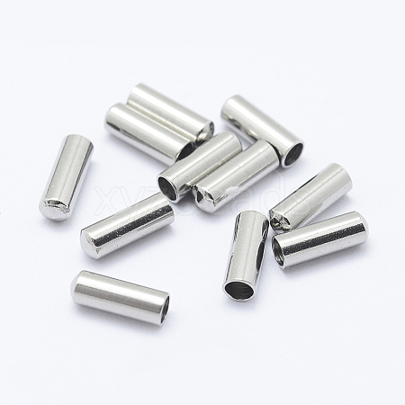Tarnish Resistant 304 Stainless Steel Cord End Caps LS-STAS-K152-03A-1