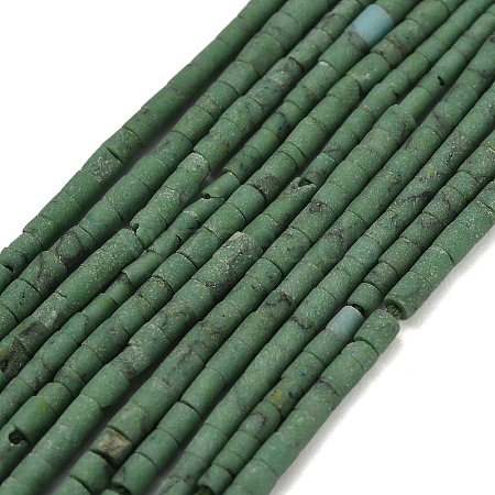 Dyed Synthetic Turquoise Beads Strands G-P594-01A-02-1