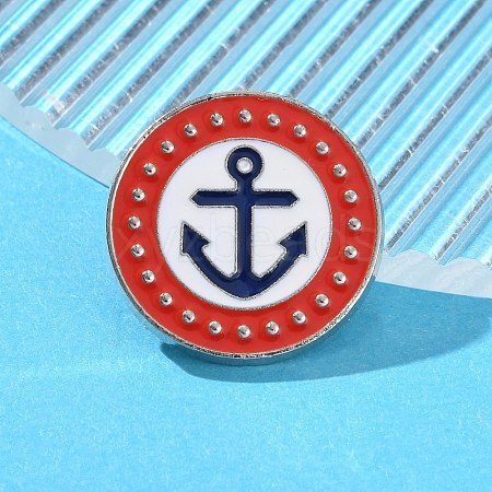 Ship Voyage Theme Enamel Pins JEWB-M048-04D-1