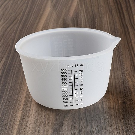 Silicone Epoxy Resin Mixing Measuring Cups DIY-G091-07I-1