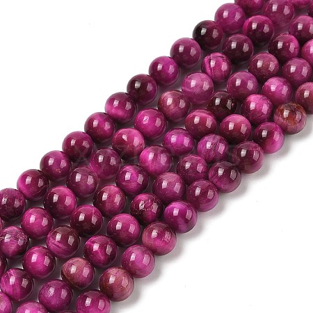 Natural Tiger Eye Beads X1-G-B133-A02-8MM-05-1