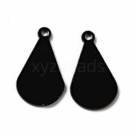 Spray Painted 201 Stainless Steel Pendants STAS-G304-03C-1