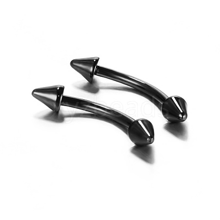 304 Stainless Steel Eyebrow Rings WG689B5-06-1