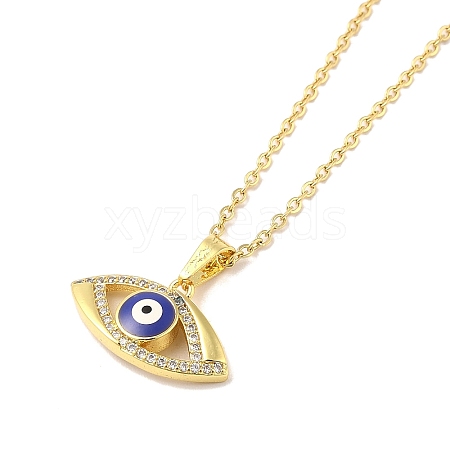 304 Stainless Steel Pendant Necklaces NJEW-U002-22G-03-1