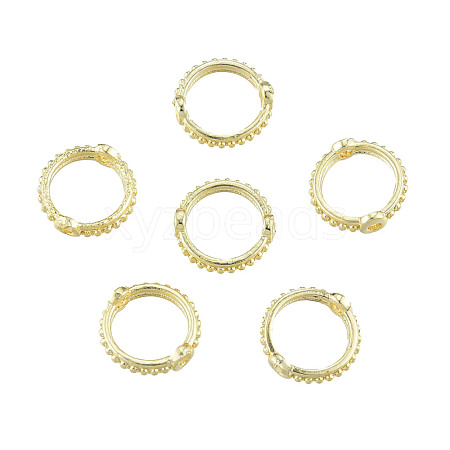 Brass Bead Frames KK-N259-41C-01-1