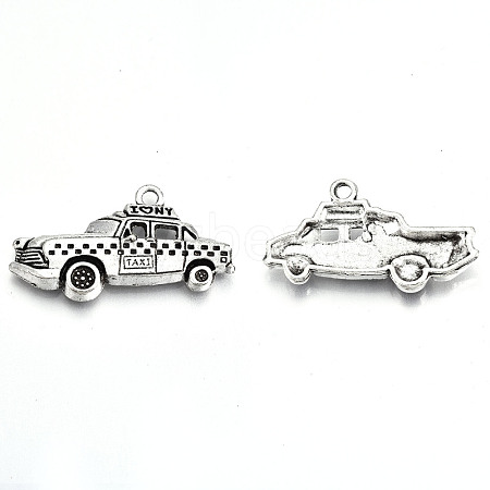 Tibetan Style Alloy Pendants TIBE-S323-078AS-RS-1