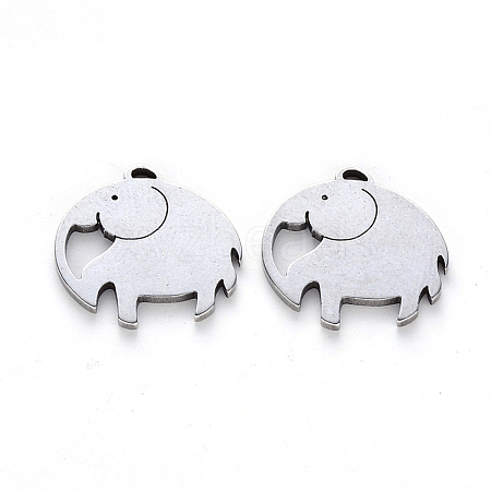 201 Stainless Steel Charms STAS-N092-75-1