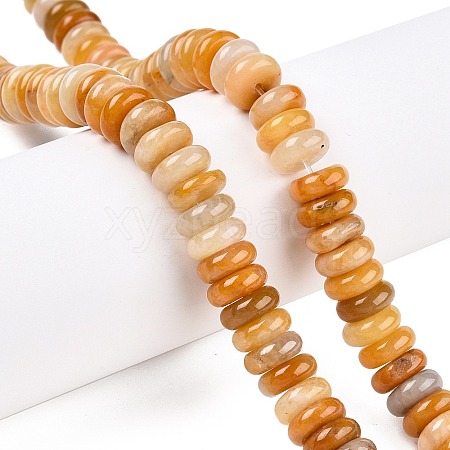 Natural Topaz Jade Beads Strands G-T138-66-1