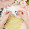 Imitation Leather Wedding Ring Storage Case with Alloy Clasps and PVC Stickers for Pet AJEW-FG0004-27A-3