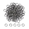 Iron Split Rings JRD8MM-01B-NF-1