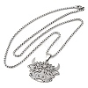 304 Stainless Steel Pendant Necklaces NJEW-C066-16P-2