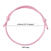 30Pcs 5 Color Adjustable Waxed Polyester Braided Cord Bracelets X1-BJEW-FZ00016-4
