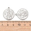 304 Stainless Steel Pendants STAS-G385-07P-3