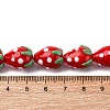 Handmade Lampwork Beads Strands LAMP-R109B-15A-4