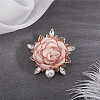 Cloth Flower Brooch JEWB-WH20001-03C-3