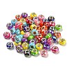 UV Plated Resin European Beads RESI-Z011-01-1