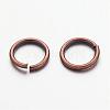 Red Copper Color Brass Jump Rings X-JRC8MM-R-2