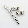 Tarnish Resistant 304 Stainless Steel Rice Bead Ball Chains CHS-A002A-6.0mm-2