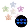 UV Plating Transparent Acrylic Beads OACR-N162-06-1