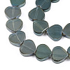 Electroplate Glass Beads Strands EGLA-N006-080-4