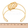 304 Stainless Steel Cuff Bangles for Women BJEW-U026-05G-3