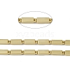 Brass Rectangle Link Chains CHC-P010-20G-2