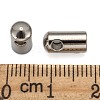 Tarnish Resistant 304 Stainless Steel Cord Ends STAS-E033-2-3