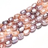 Natural Cultured Freshwater Pearl Beads Strands PEAR-N014-05F-02-2