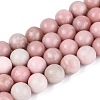 Natural Pink Opal Beads Strands G-N367-01D-01-2